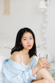 腿打开一点就能吃扇贝